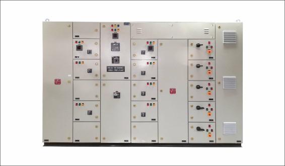 Panel Neutral Bus Neutral PMCC Panel With Bus Coupler With 1600 Amperes 4 Pole 50 KA ...