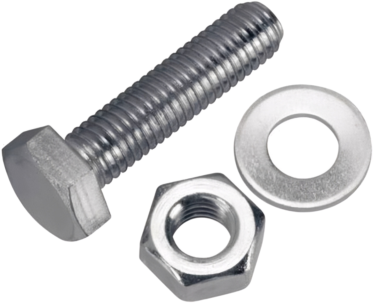 HT Hexagonal Bolt with Nut - M24 - 100 mm